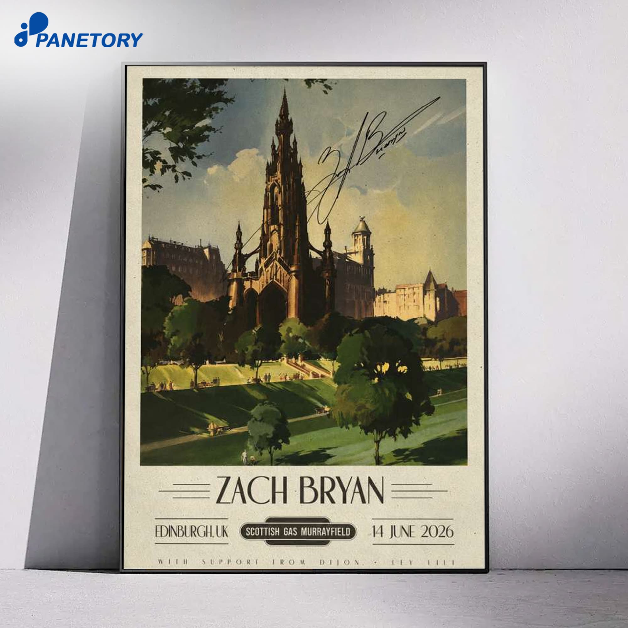 Zach Bryan Concert Edinburgh Uk Jun 14 2026 Poster 4 Zach Bryan Concert Edinburgh Uk Jun 14 2026 Poster 1