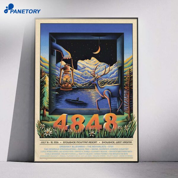 4848 Festival Snowshoe W.V Jul 16-18 2026 Poster