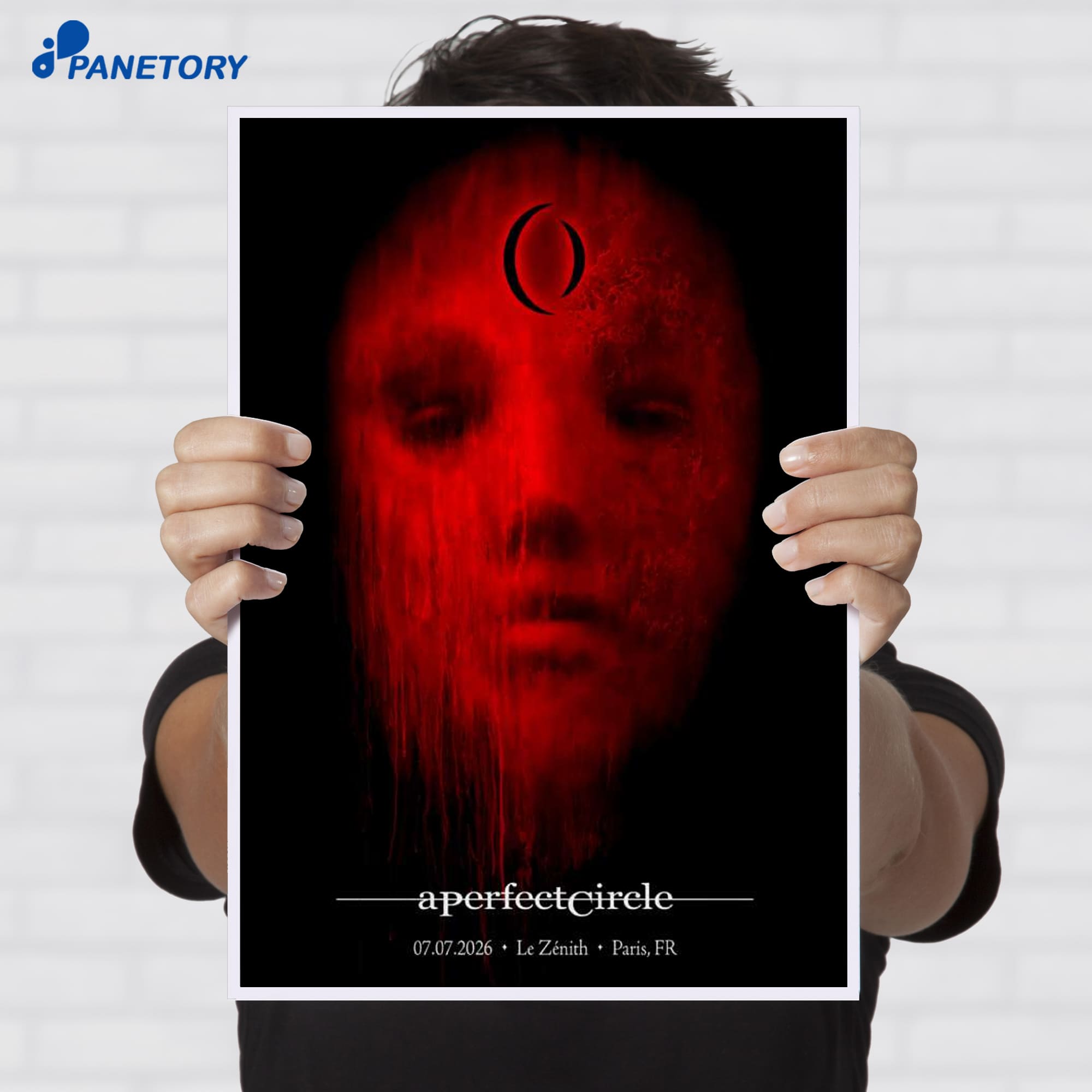A Perfect Circle Paris France Jul 7 2026 Poster A Perfect Circle Paris France Jul 7 2026 Poster