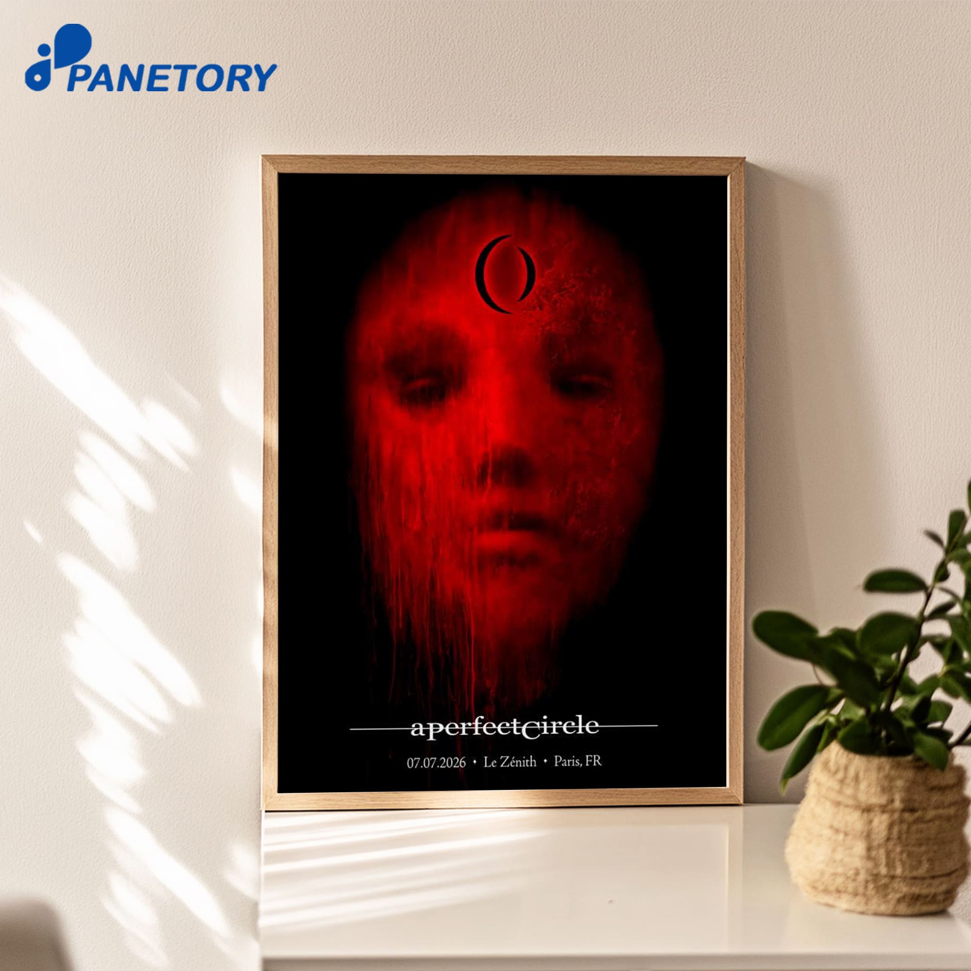 A Perfect Circle Paris France Jul 7 2026 Poster A Perfect Circle Paris France Jul 7 2026 Poster