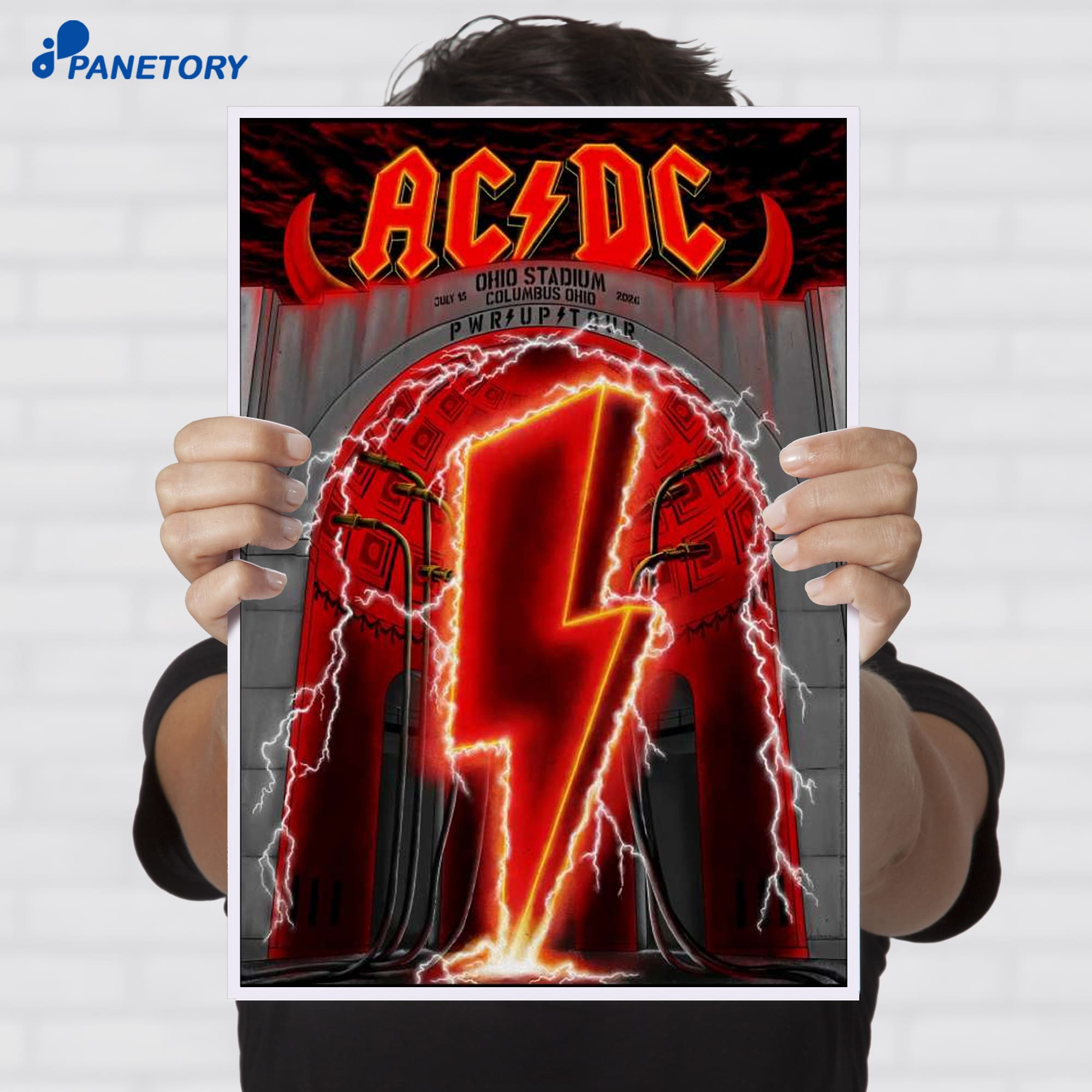 Acdc Columbus Ohio Stadium Jul 15 2026 Poster Acdc Columbus Ohio Stadium Jul 15 2026 Poster