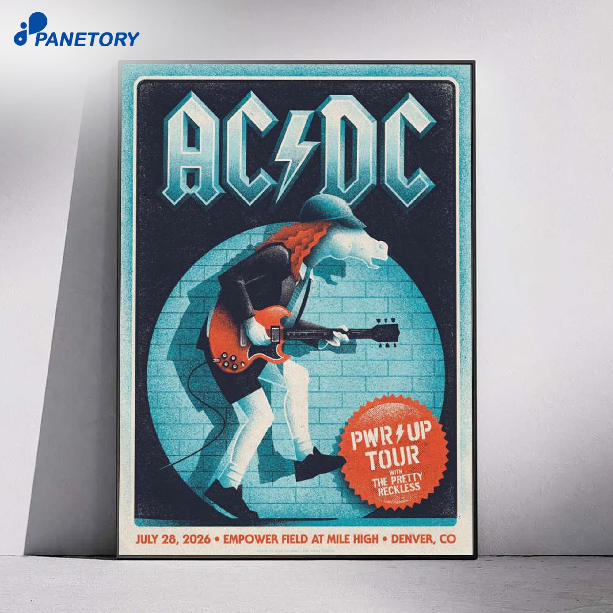 Acdc Pwrup Tour With The Pretty Reckless Denver Co Jul 28 2026 Poster 4 Acdc Pwrup Tour With The Pretty Reckless Denver Co Jul 28 2026 Poster 1