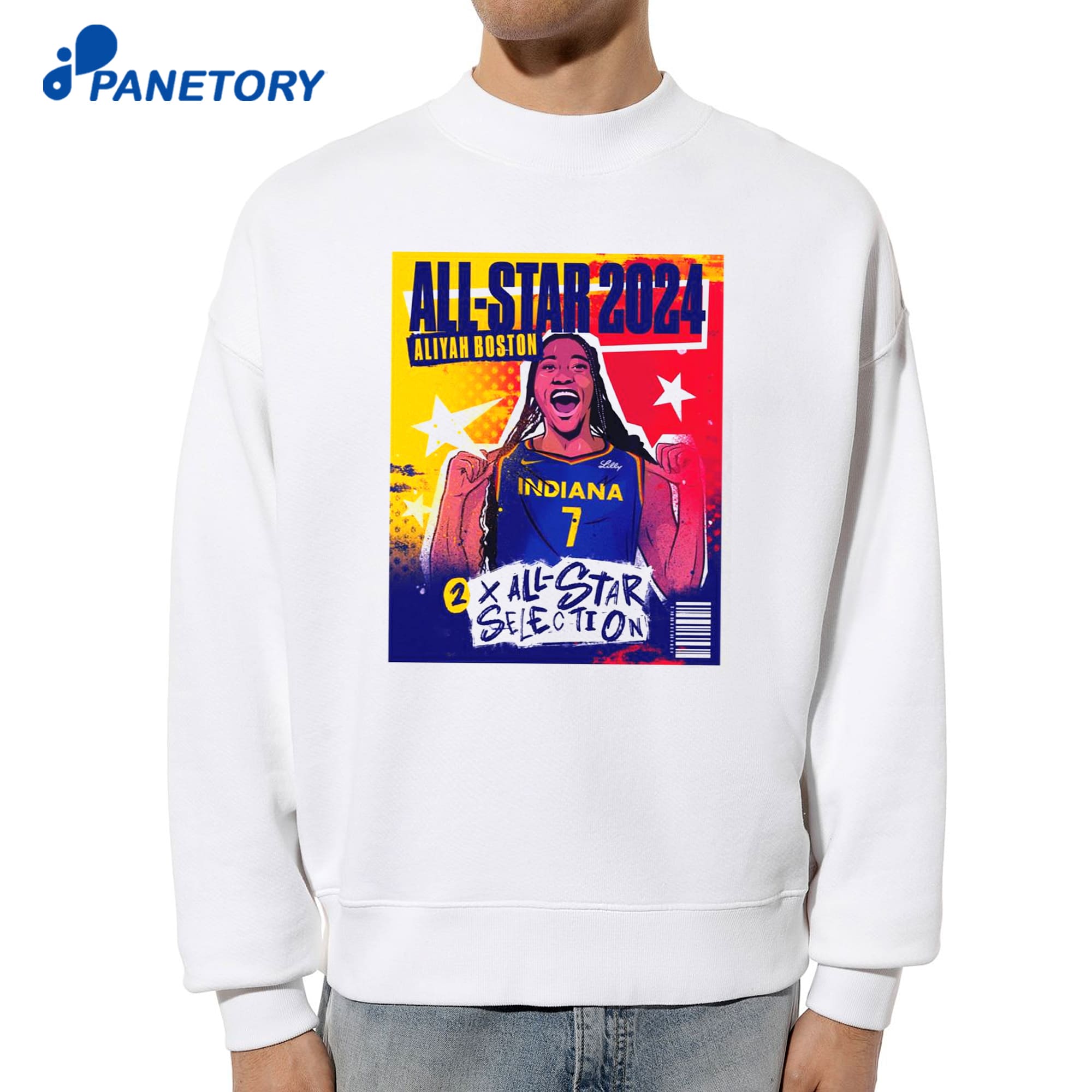 Aliyah Boston All Star 2024 T-Shirt 6 Aliyah Boston All Star 2024 T-Shirt 2