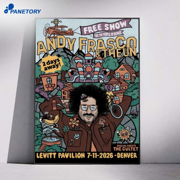 Andy Frasco And The U.N Denver CO Event Jul 11 2026 Poster