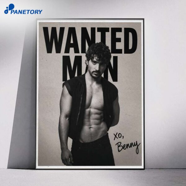Benson Boone Wanted Man Exclusive Poster