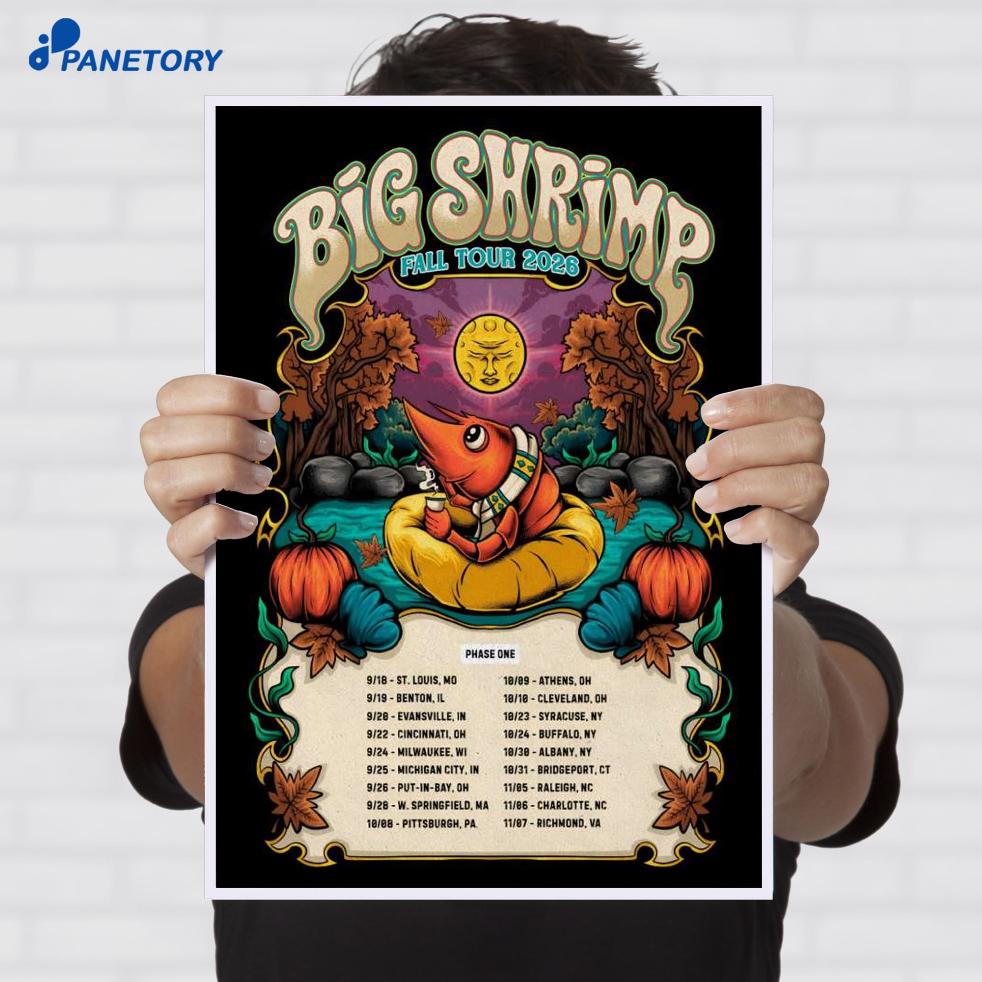 Big Shrimp Fall Shows 2026 Poster Big Shrimp Fall Shows 2026 Poster