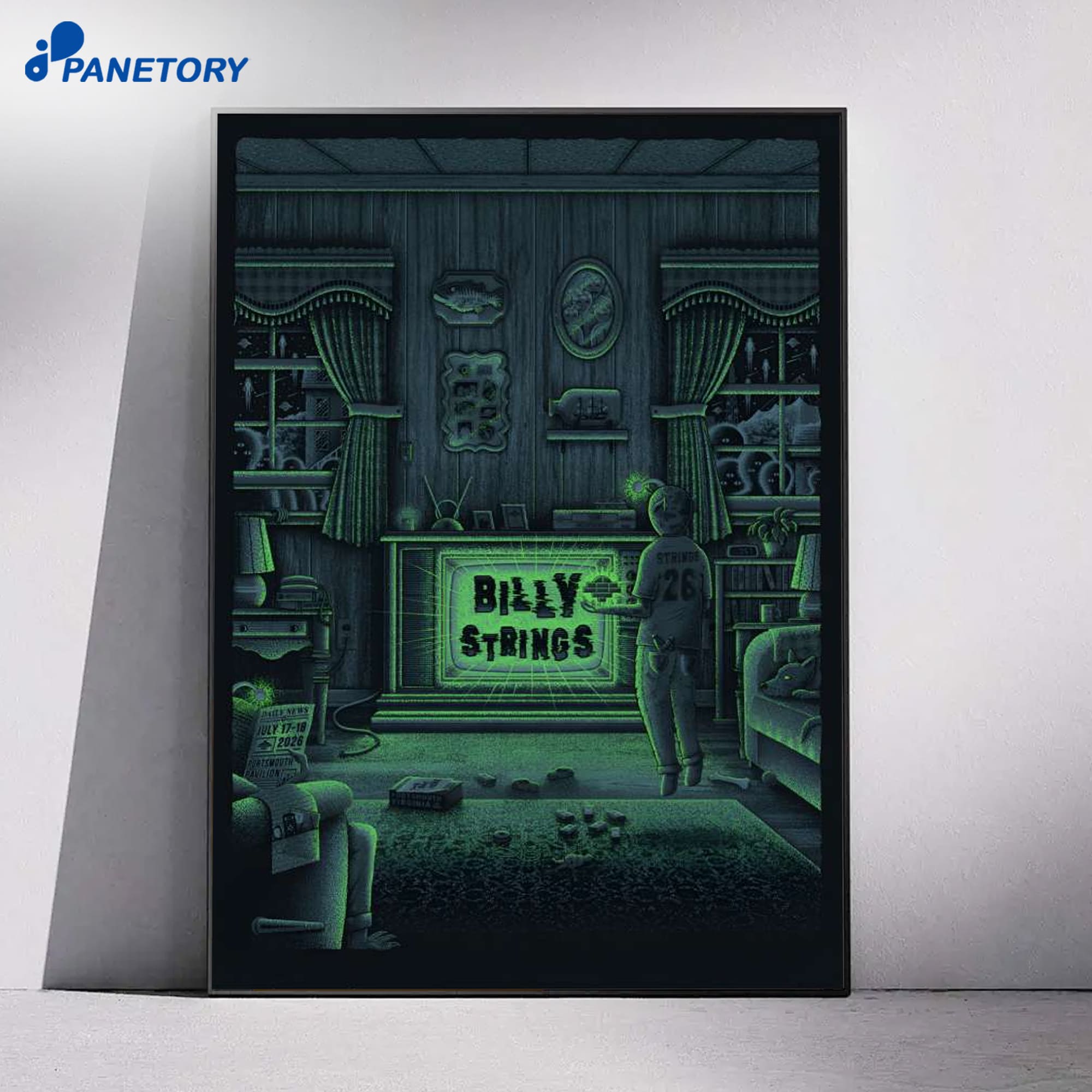 Billy Strings Portsmouth Va Tour Jul 17-18 2026 Poster 4 Billy Strings Portsmouth Va Tour Jul 17-18 2026 Poster 1