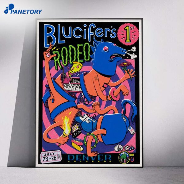 Blucifer's First Rodeo Denver CO Jul 23-26 2026 Poster