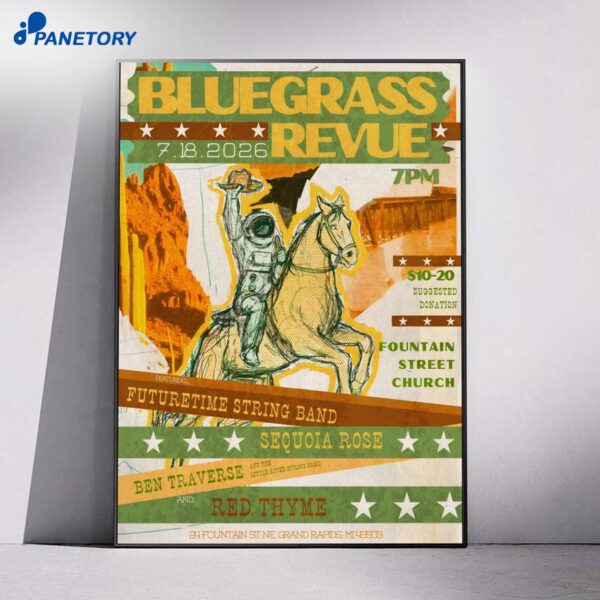 Bluegrass Revue Grand Rapids MI Jul 18 2026 Poster