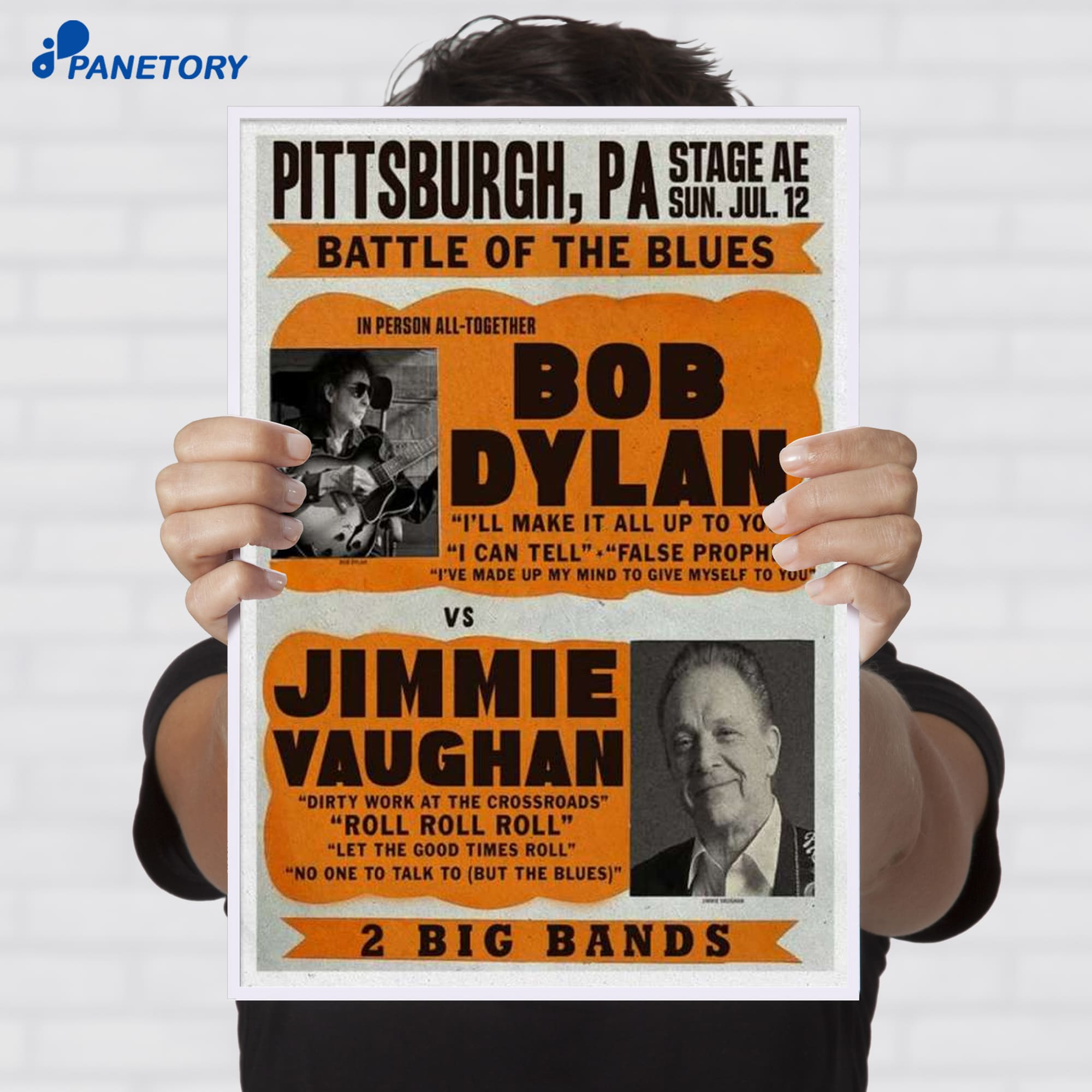 Bob Dylan Pittsburgh Pa Stage Ae Jul 12 2026 Poster Bob Dylan Pittsburgh Pa Stage Ae Jul 12 2026 Poster