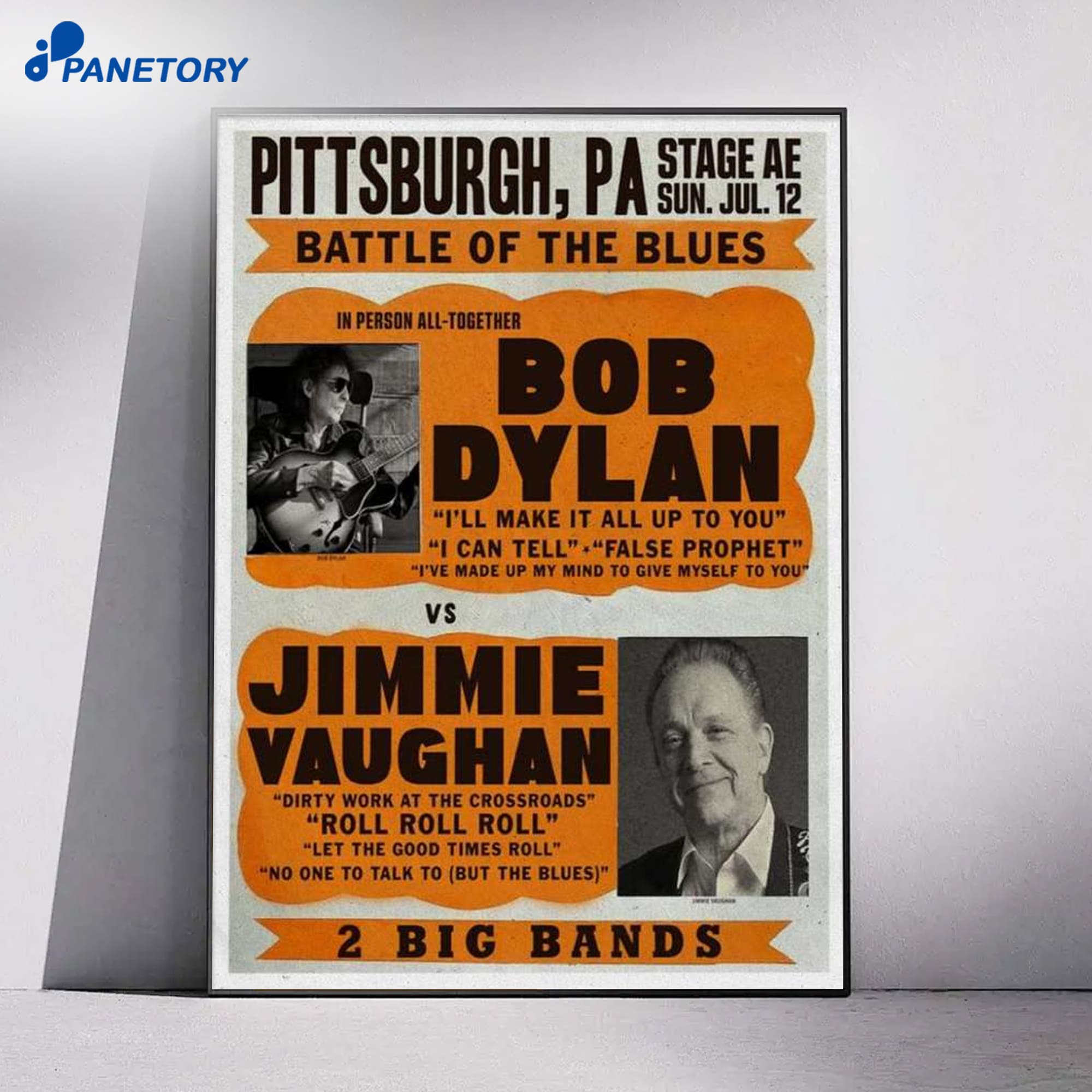 Bob Dylan Pittsburgh Pa Stage Ae Jul 12 2026 Poster Bob Dylan Pittsburgh Pa Stage Ae Jul 12 2026 Poster