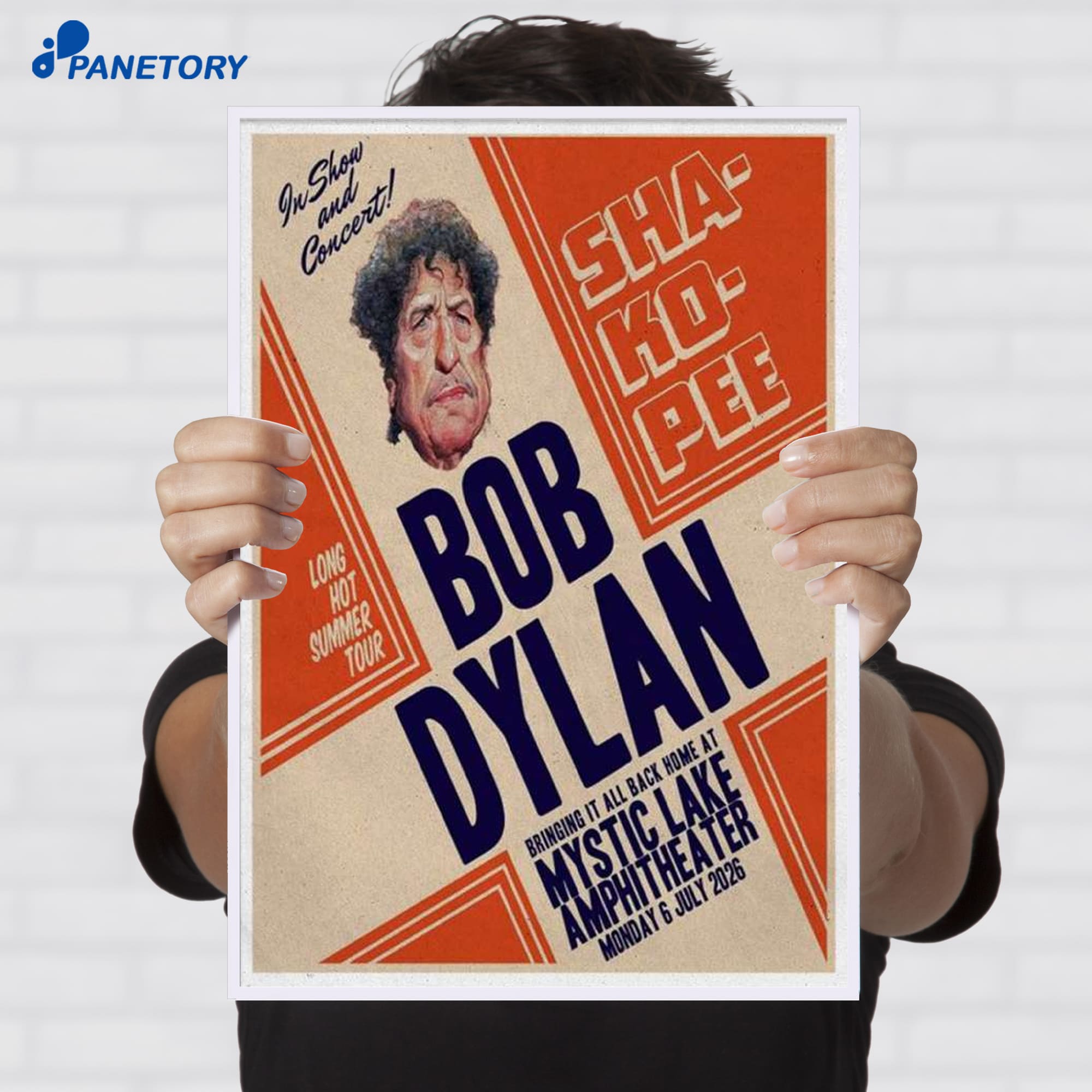Bob Dylan Shakopee Minnesota Tour Jul 6 2026 Poster Bob Dylan Shakopee Minnesota Tour Jul 6 2026 Poster