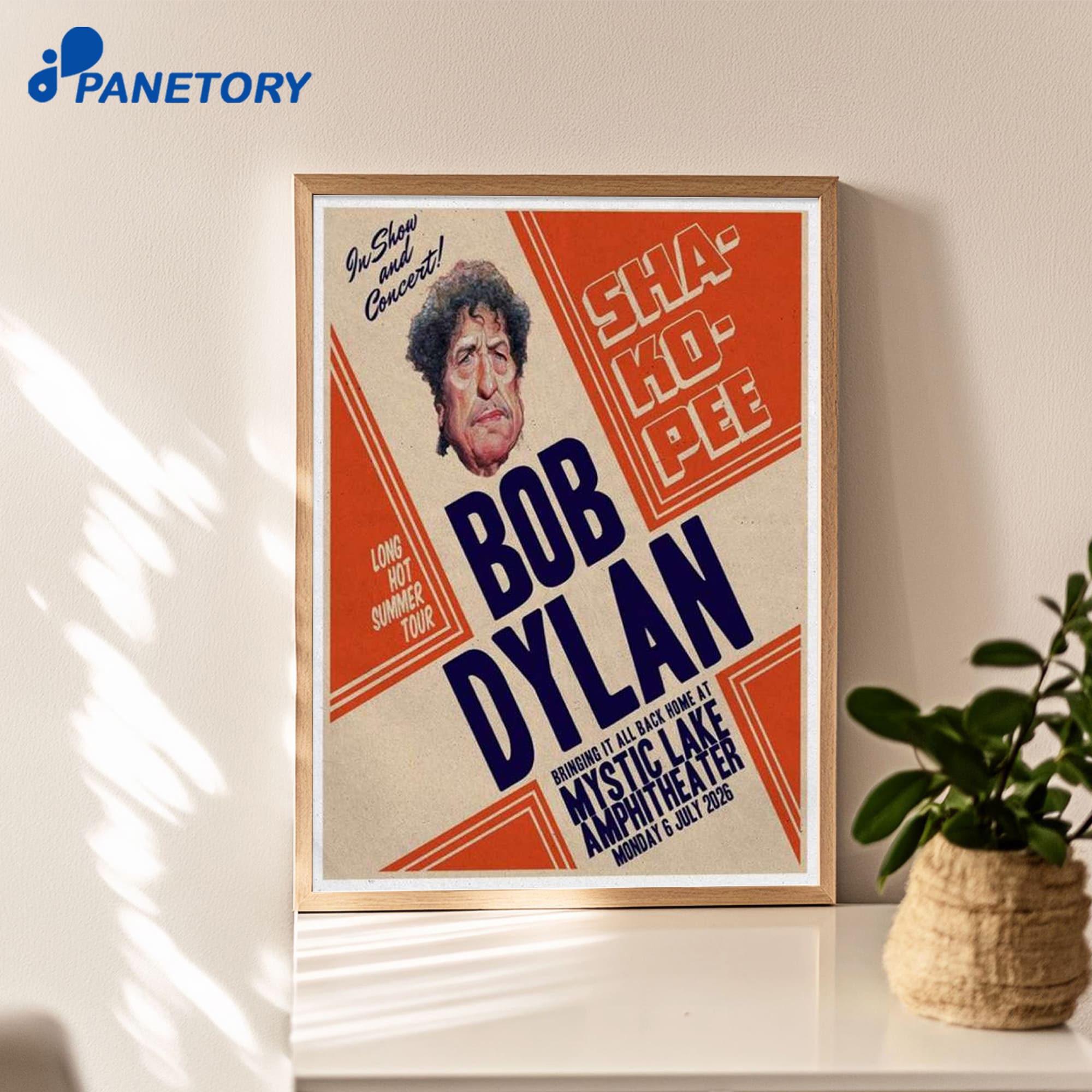 Bob Dylan Shakopee Minnesota Tour Jul 6 2026 Poster Bob Dylan Shakopee Minnesota Tour Jul 6 2026 Poster