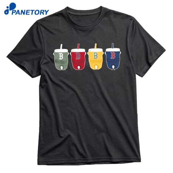 Boston Red Sox Cooler Cups T-Shirt
