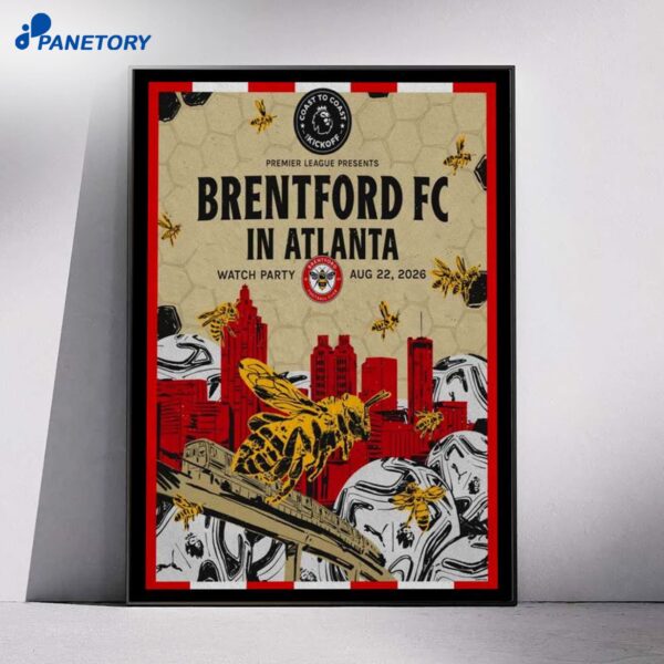Brentford Atlanta Event 2026 Poster