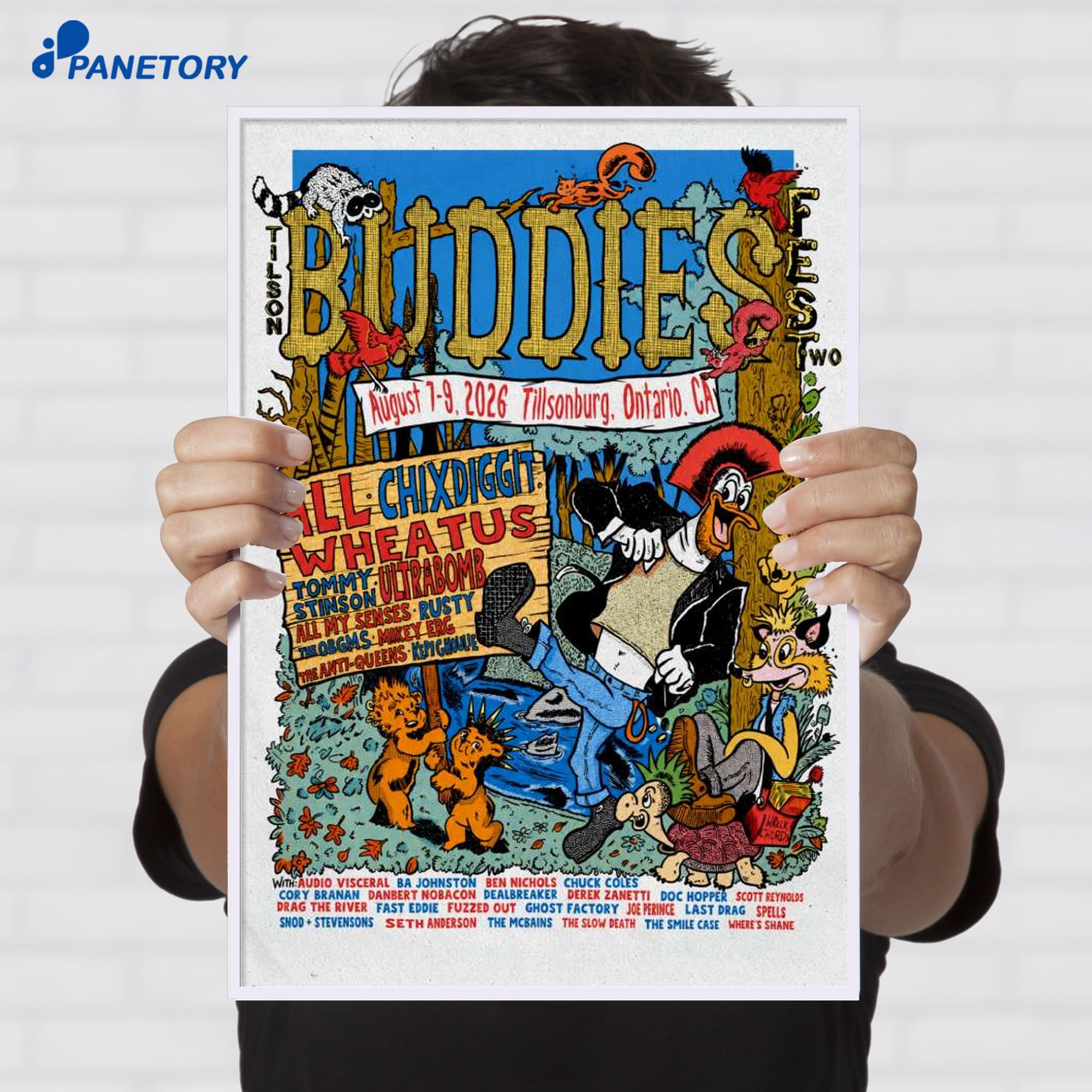 Buddies Fest The Mill Inn Eatery Tillsonburg On Aug 7-9 2026 Poster Buddies Fest The Mill Inn Eatery Tillsonburg On Aug 7-9 2026 Poster