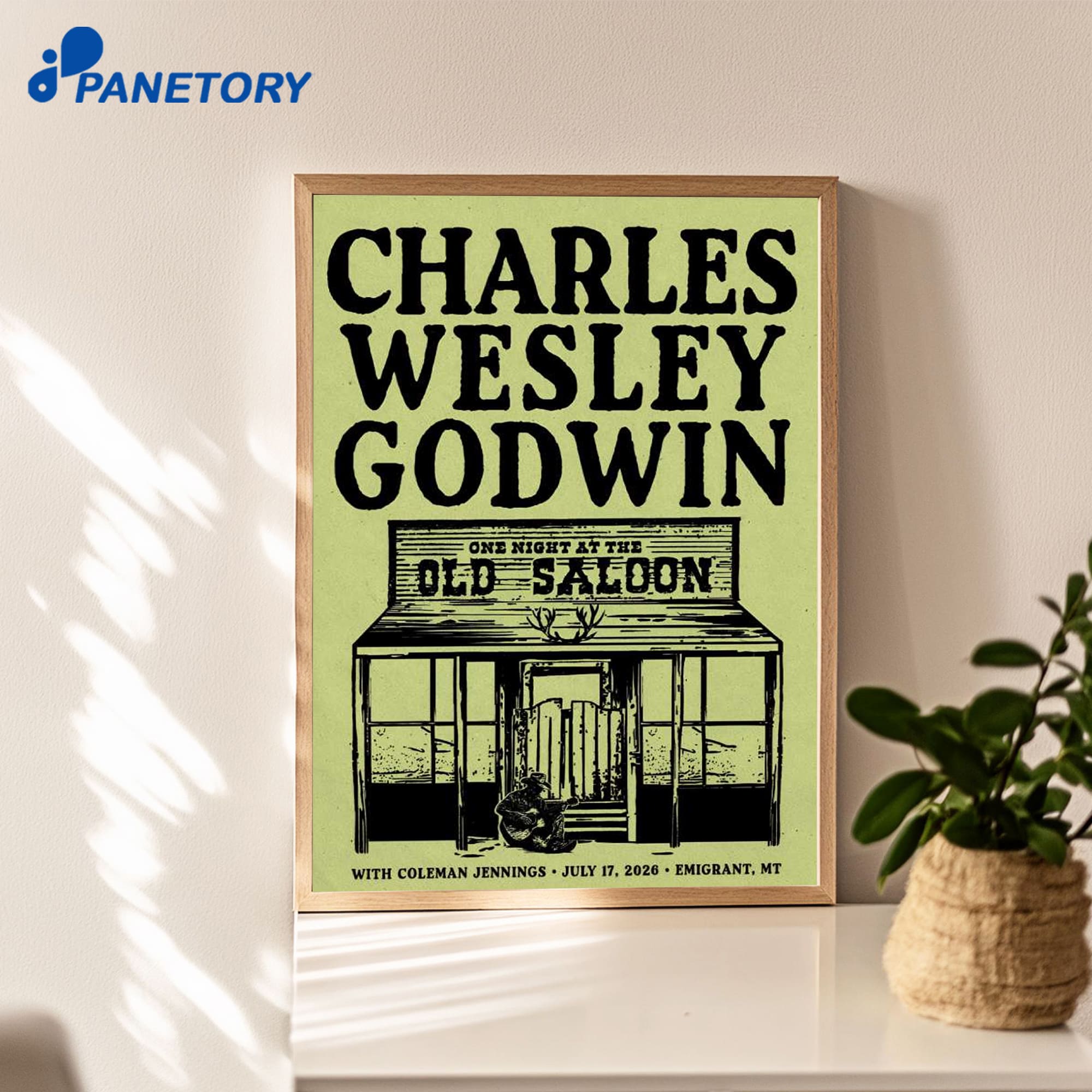Charles Wesley Godwin Emigrant Mt Tour Jul 17 2026 Poster Charles Wesley Godwin Emigrant Mt Tour Jul 17 2026 Poster
