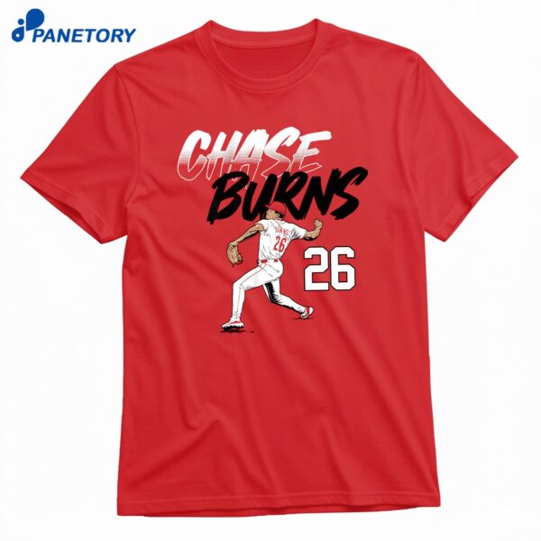 Chase Burns Ace Pose Number T-Shirt