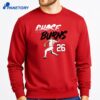 Chase Burns Ace Pose Number T-Shirt 4 Chase Burns Ace Pose Number T-Shirt 2