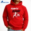 Chase Burns Ace Pose Number T-Shirt 5 Chase Burns Ace Pose Number T-Shirt 3