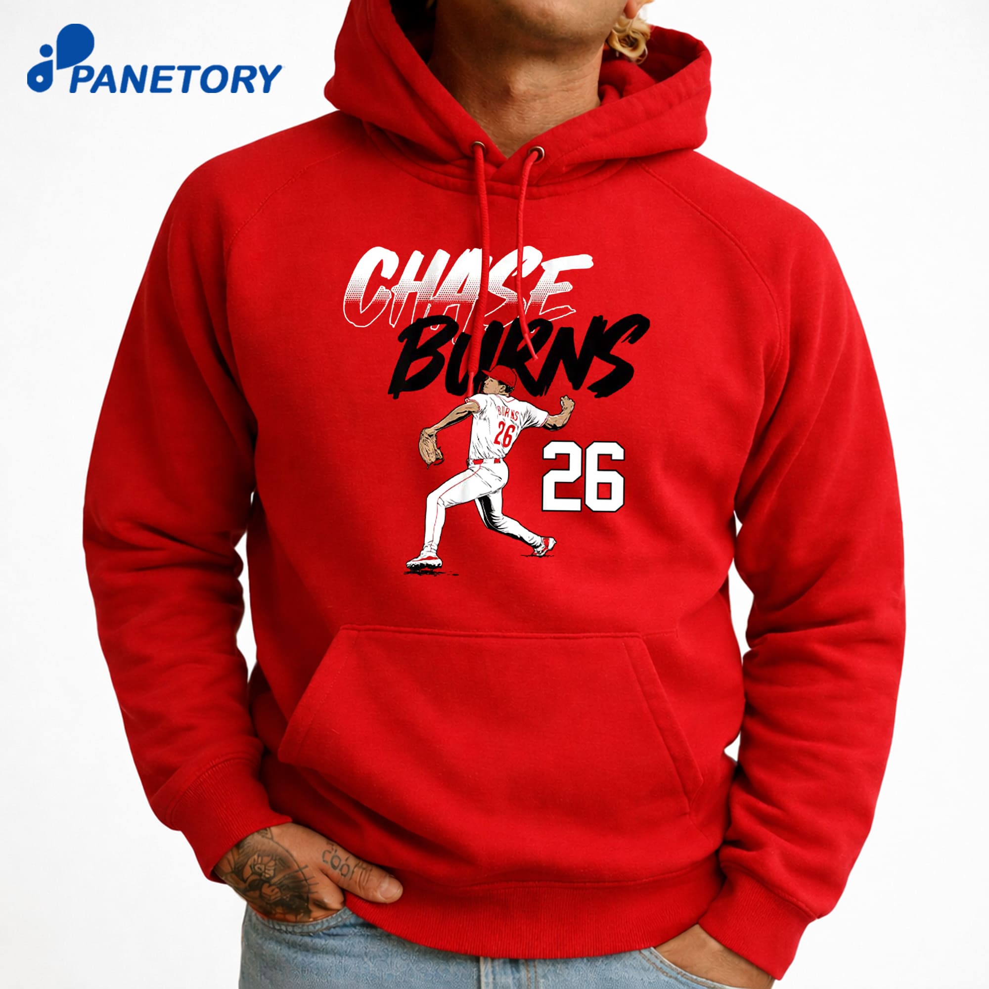 Chase Burns Ace Pose Number T-Shirt 7 Chase Burns Ace Pose Number T-Shirt 3