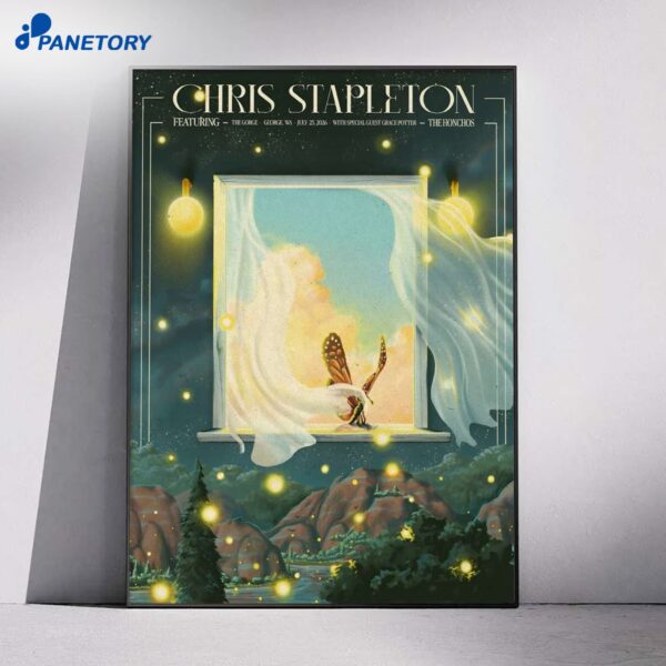 Chris Stapleton Gorge Amphitheatre George WA Jul 25 2026 Poster