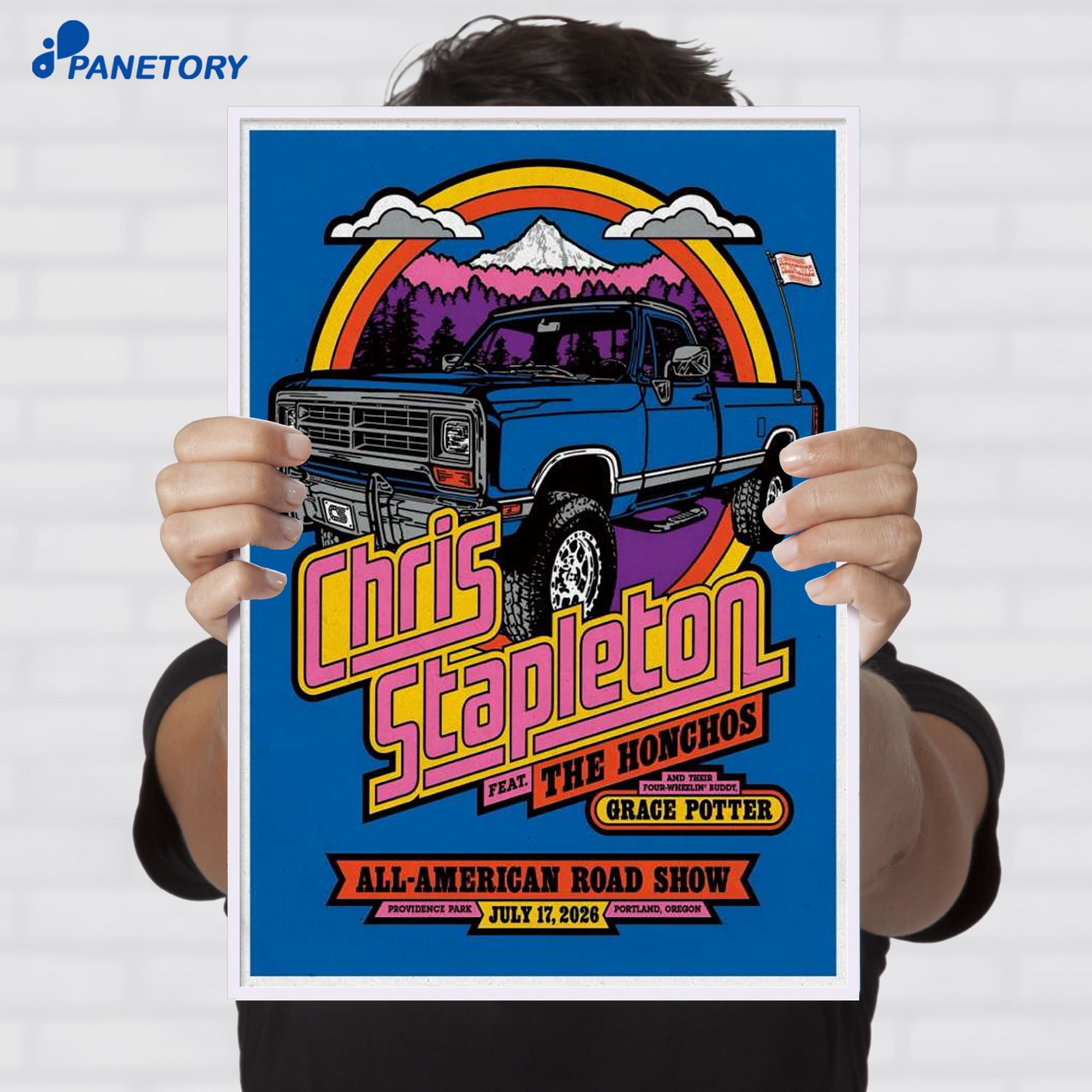 Chris Stapleton Portland Or Jul 17 2026 Poster Chris Stapleton Portland Or Jul 17 2026 Poster