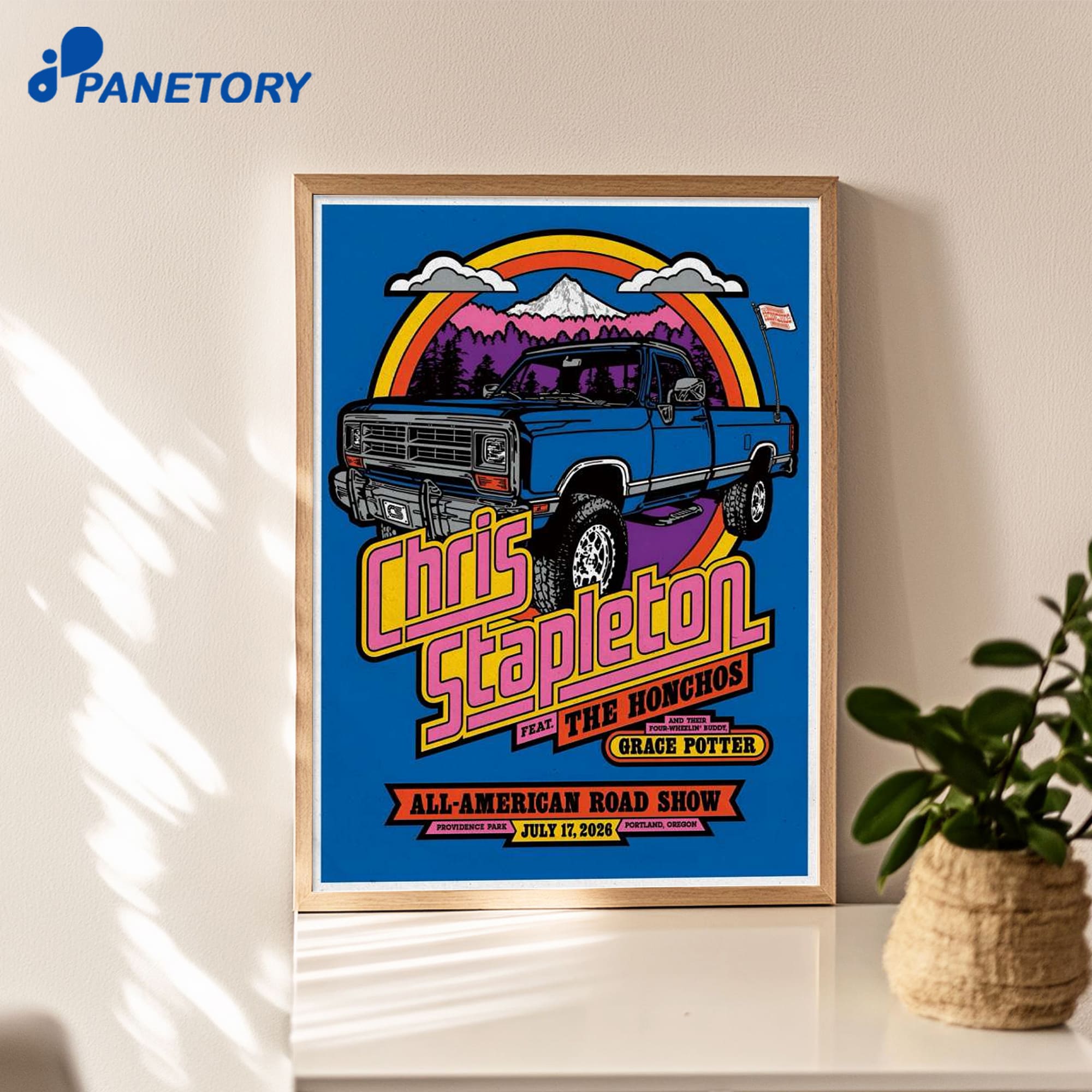 Chris Stapleton Portland Or Jul 17 2026 Poster Chris Stapleton Portland Or Jul 17 2026 Poster