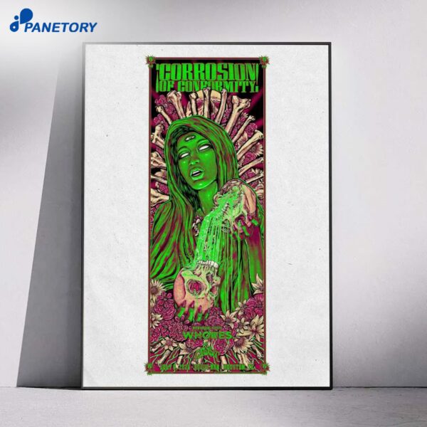 Corrosion Of Conformity Show Houston TX Jul 6 2026 Poster