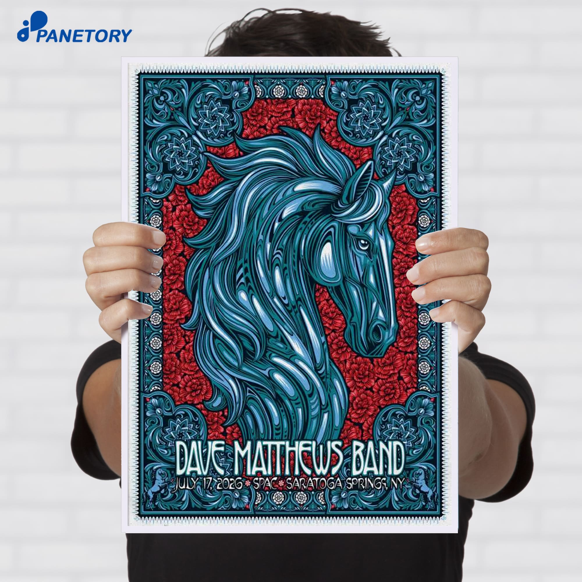 Dave Matthews Band Spac Saratoga Springs Ny Jul 17 2026 Poster Dave Matthews Band Spac Saratoga Springs Ny Jul 17 2026 Poster