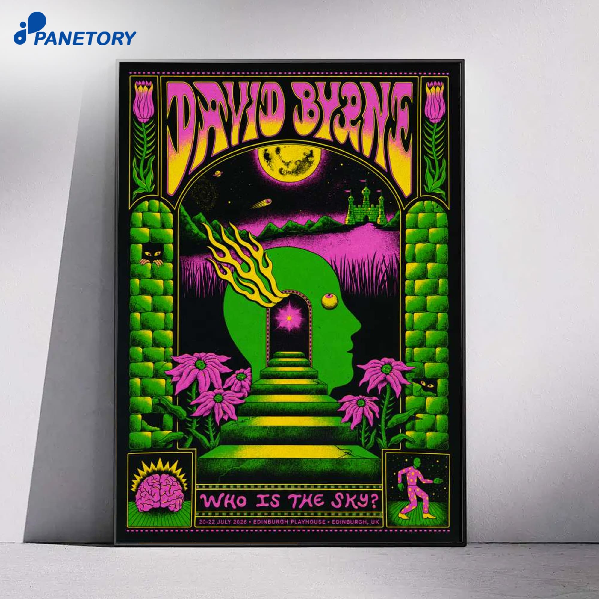 David Byrne Edinburgh Playhouse Edinburgh Uk Jul 20-22 2026 Poster 4 David Byrne Edinburgh Playhouse Edinburgh Uk Jul 20-22 2026 Poster 1