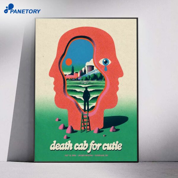 Death Cab For Cutie Jacobs Pavilion Cleveland OH Jul 15 2026 Poster