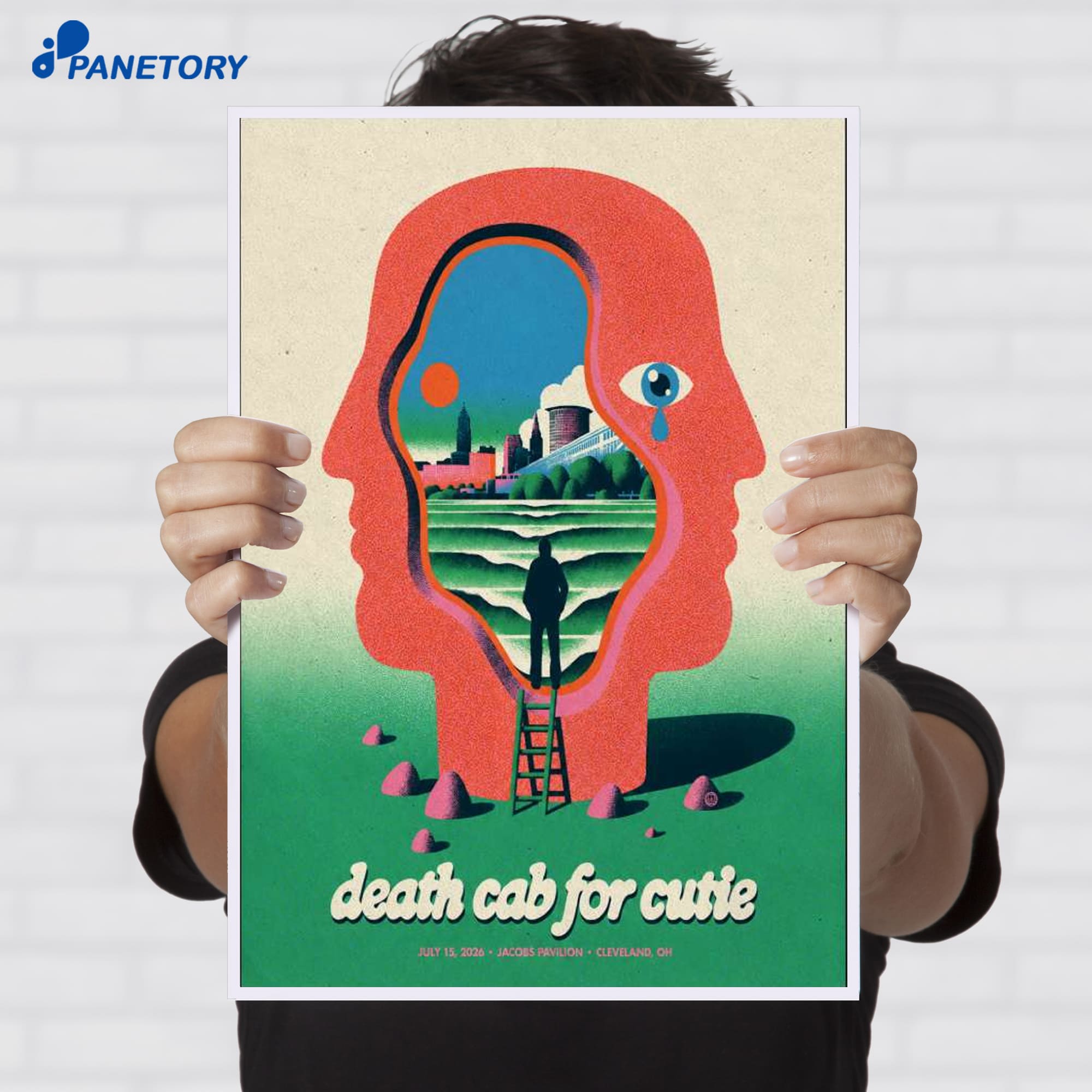Death Cab For Cutie Jacobs Pavilion Cleveland Oh Jul 15 2026 Poster Death Cab For Cutie Jacobs Pavilion Cleveland Oh Jul 15 2026 Poster