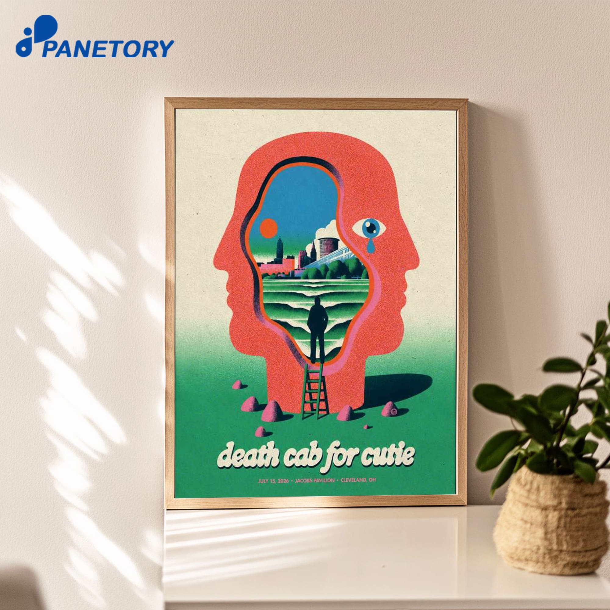 Death Cab For Cutie Jacobs Pavilion Cleveland Oh Jul 15 2026 Poster Death Cab For Cutie Jacobs Pavilion Cleveland Oh Jul 15 2026 Poster