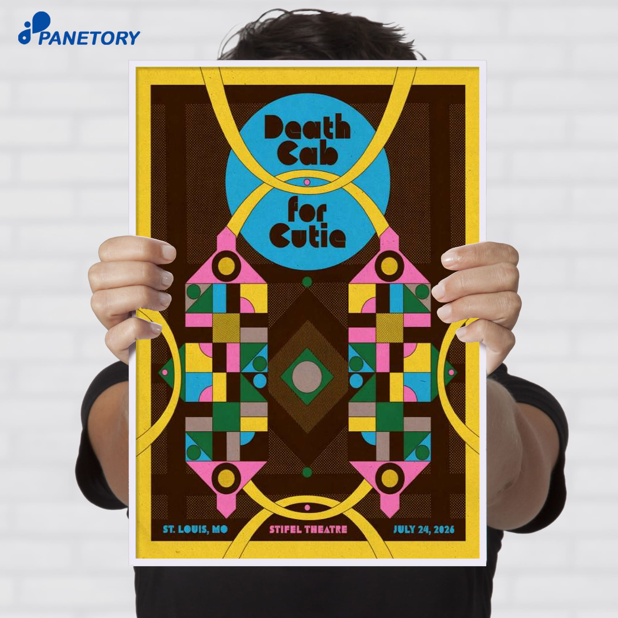 Death Cab For Cutie St. Louis Mo Jul 24 2026 Poster Death Cab For Cutie St. Louis Mo Jul 24 2026 Poster