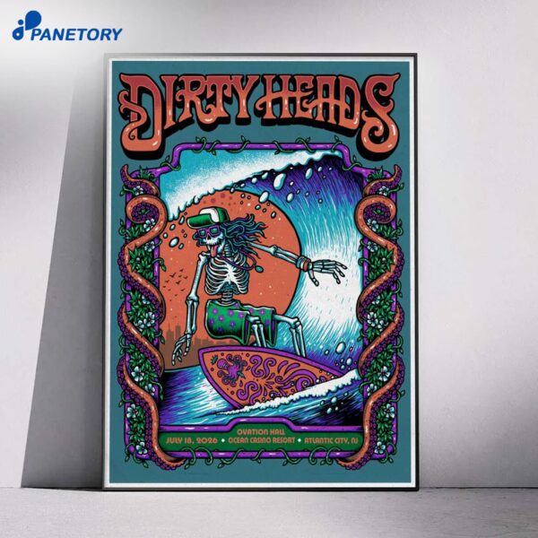 Dirty Heads Atlantic City NJ Jul 18th 2026 Poster