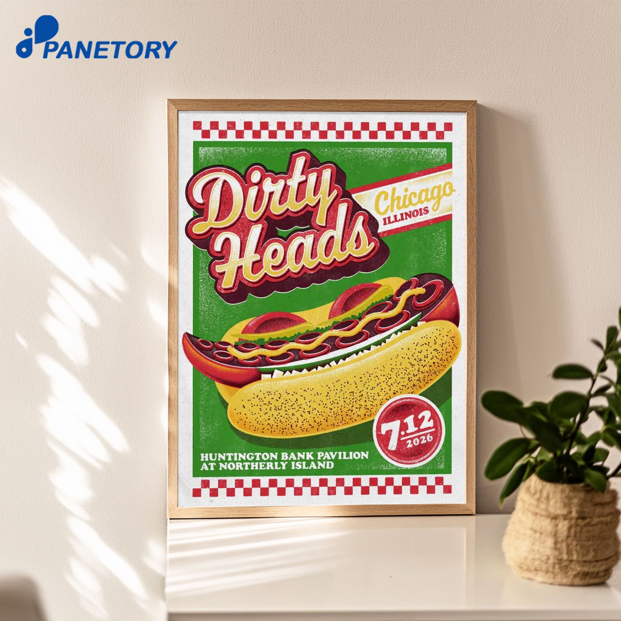 Dirty Heads Huntington Bank Pavilion Chicago Il Jul 12 2026 Poster 4 Dirty Heads Huntington Bank Pavilion Chicago Il Jul 12 2026 Poster 1