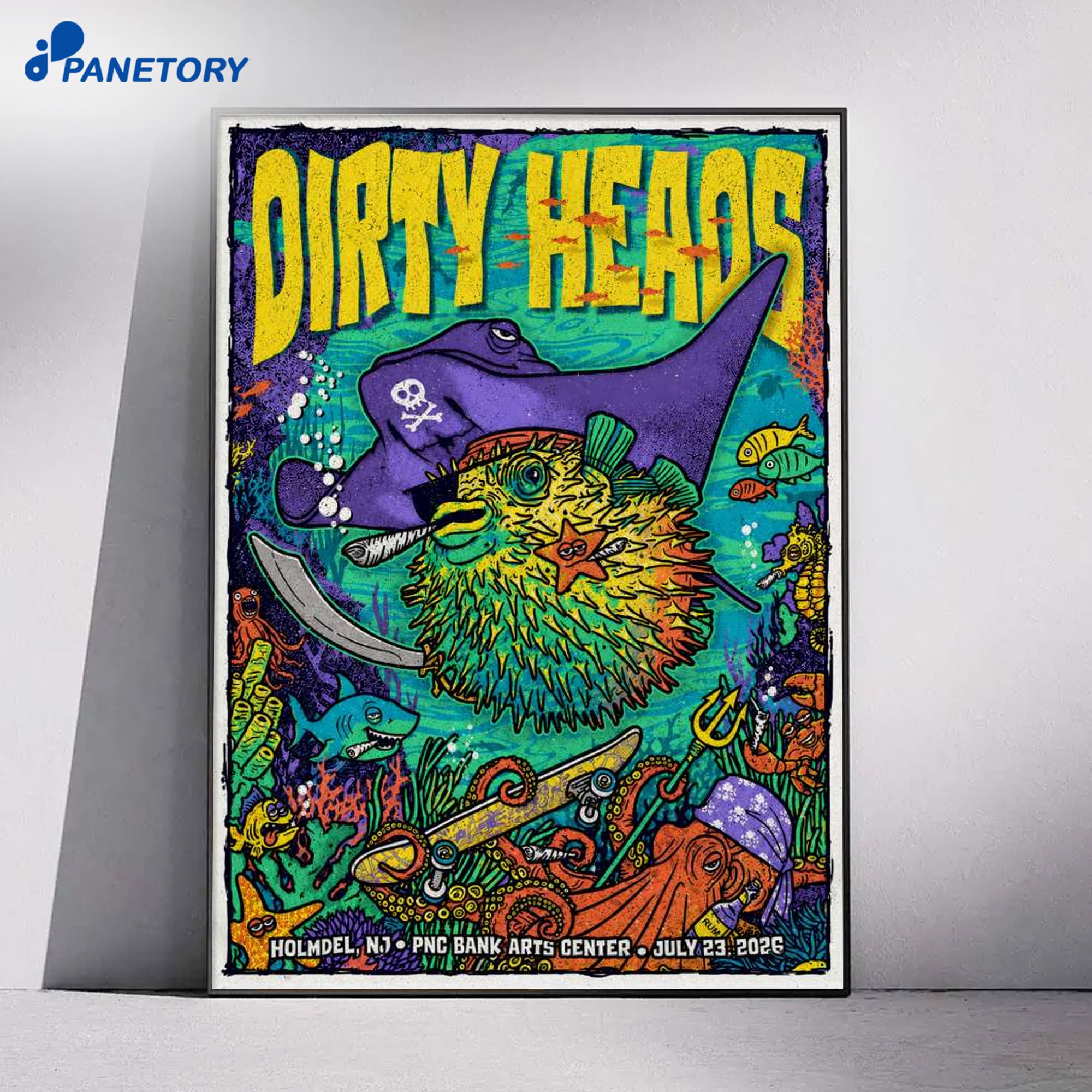 Dirty Heads Pnc Bank Arts Center Holmdel Nj Jul 23 2026 Poster 4 Dirty Heads Pnc Bank Arts Center Holmdel Nj Jul 23 2026 Poster 1