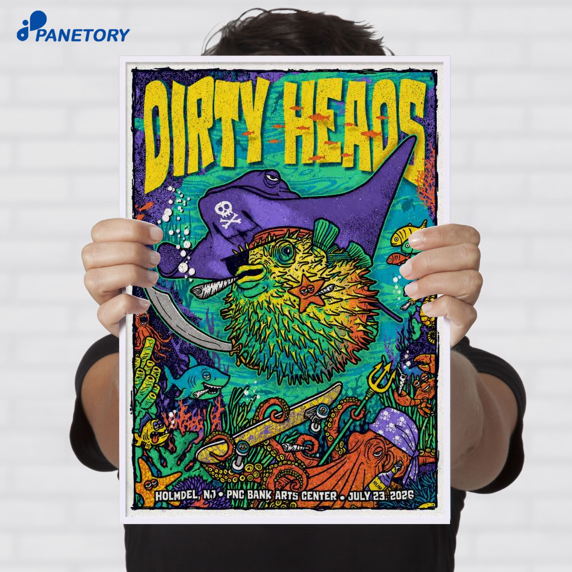 Dirty Heads Pnc Bank Arts Center Holmdel Nj Jul 23 2026 Poster Dirty Heads Pnc Bank Arts Center Holmdel Nj Jul 23 2026 Poster