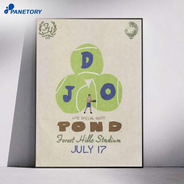 Djo Forest Hills Stadium Jul 17 2026 Poster