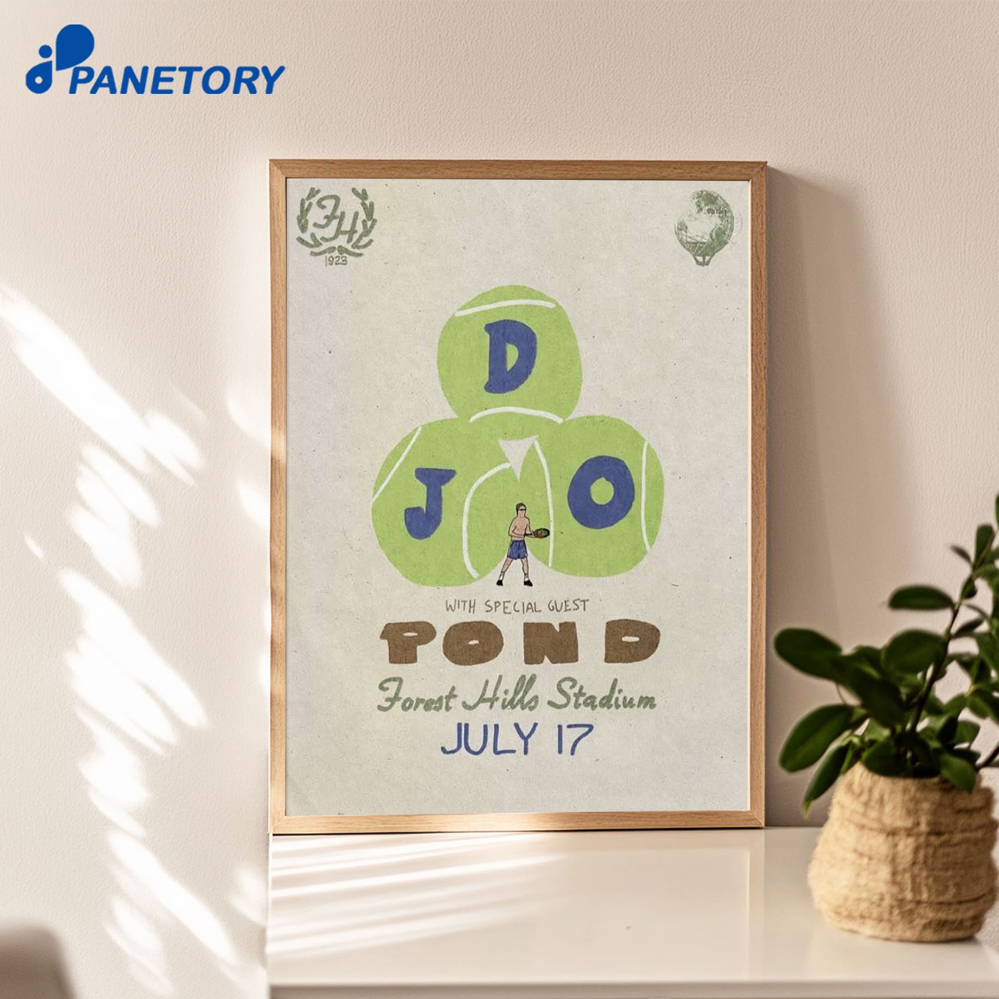 Djo Forest Hills Stadium Jul 17 2026 Poster Djo Forest Hills Stadium Jul 17 2026 Poster