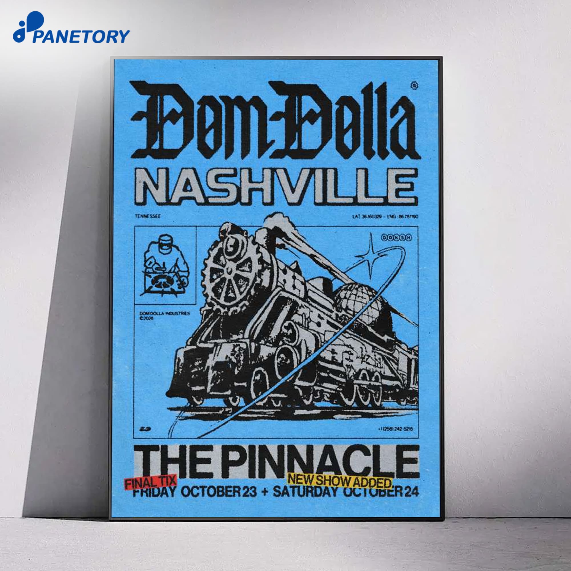 Dom Dolla Nashville Tn Oct 23-24 2026 Poster 4 Dom Dolla Nashville Tn Oct 23-24 2026 Poster 1