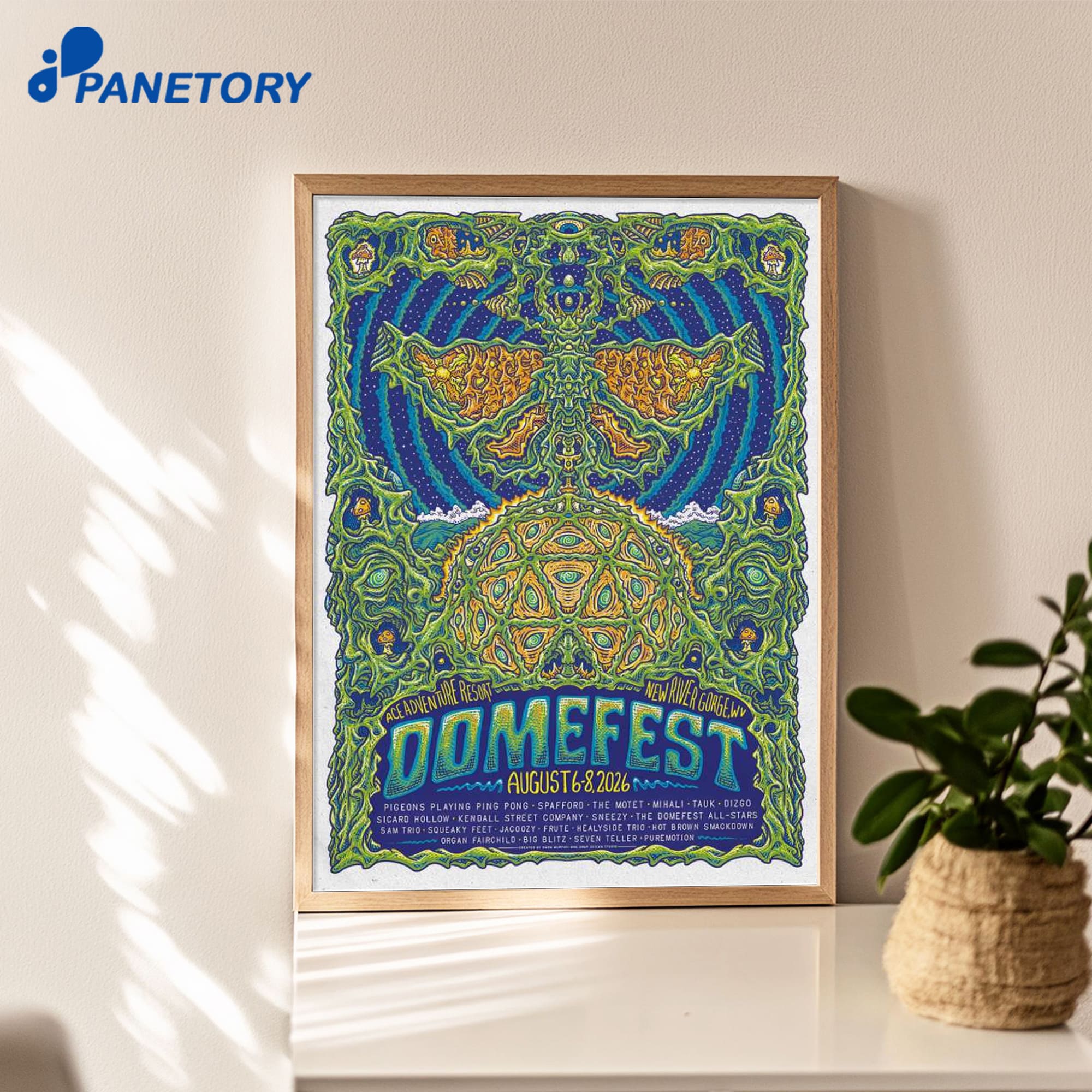 Domefest Oak Hill Wv Aug 6-8 2026 Poster Domefest Oak Hill Wv Aug 6-8 2026 Poster
