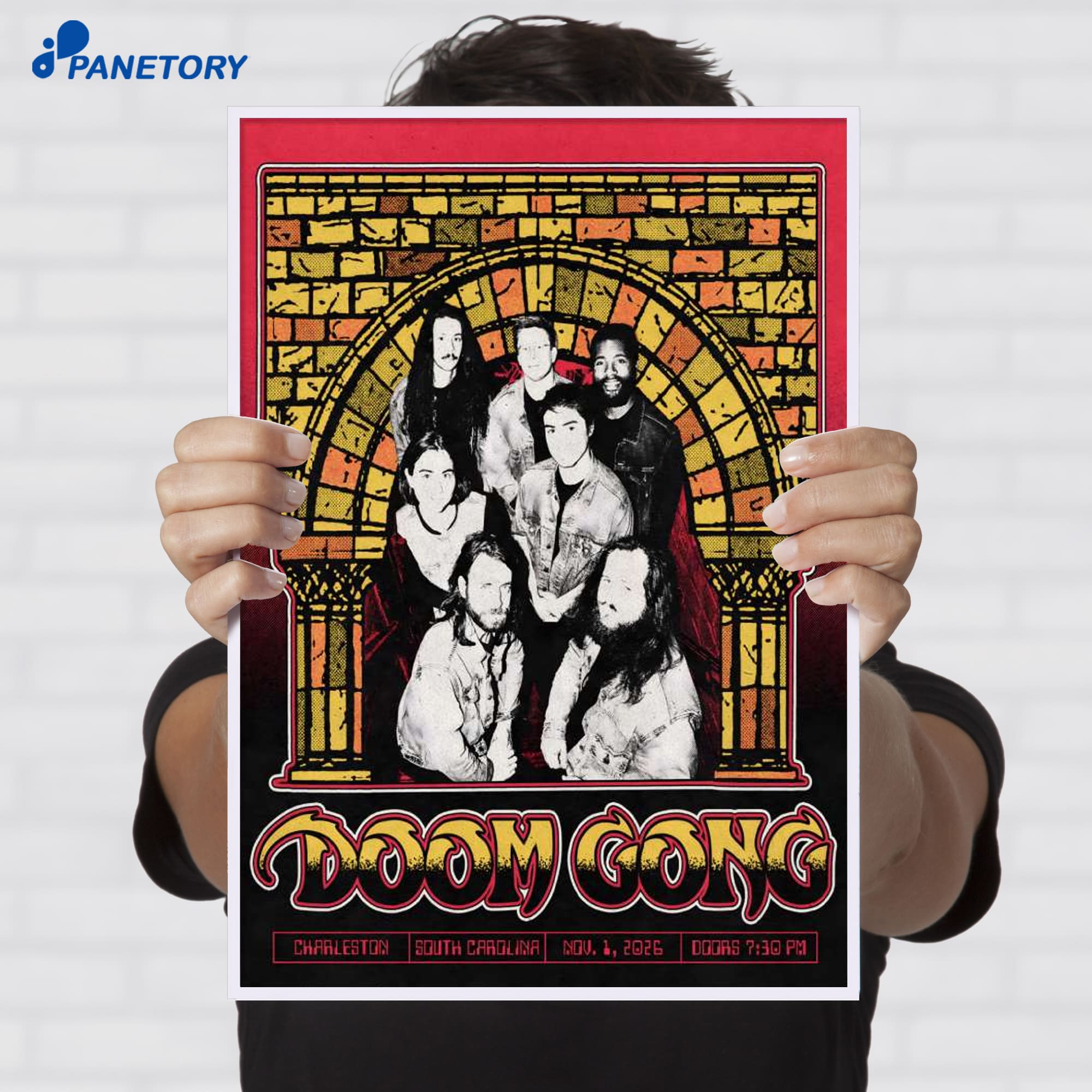 Doom Gong Charleston Sc Nov 1 2026 Poster Doom Gong Charleston Sc Nov 1 2026 Poster