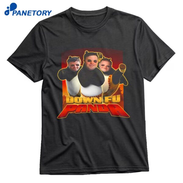 Down Fu Panda T-Shirt