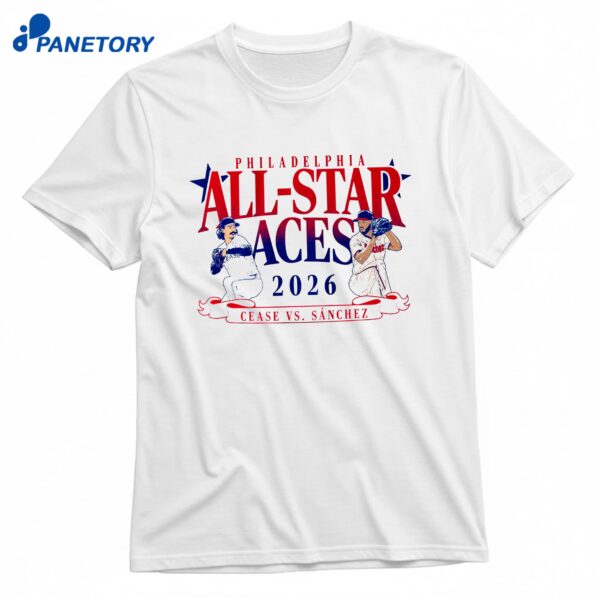 Dylan Cease And Cristopher Sanchez All Star Aces T-Shirt