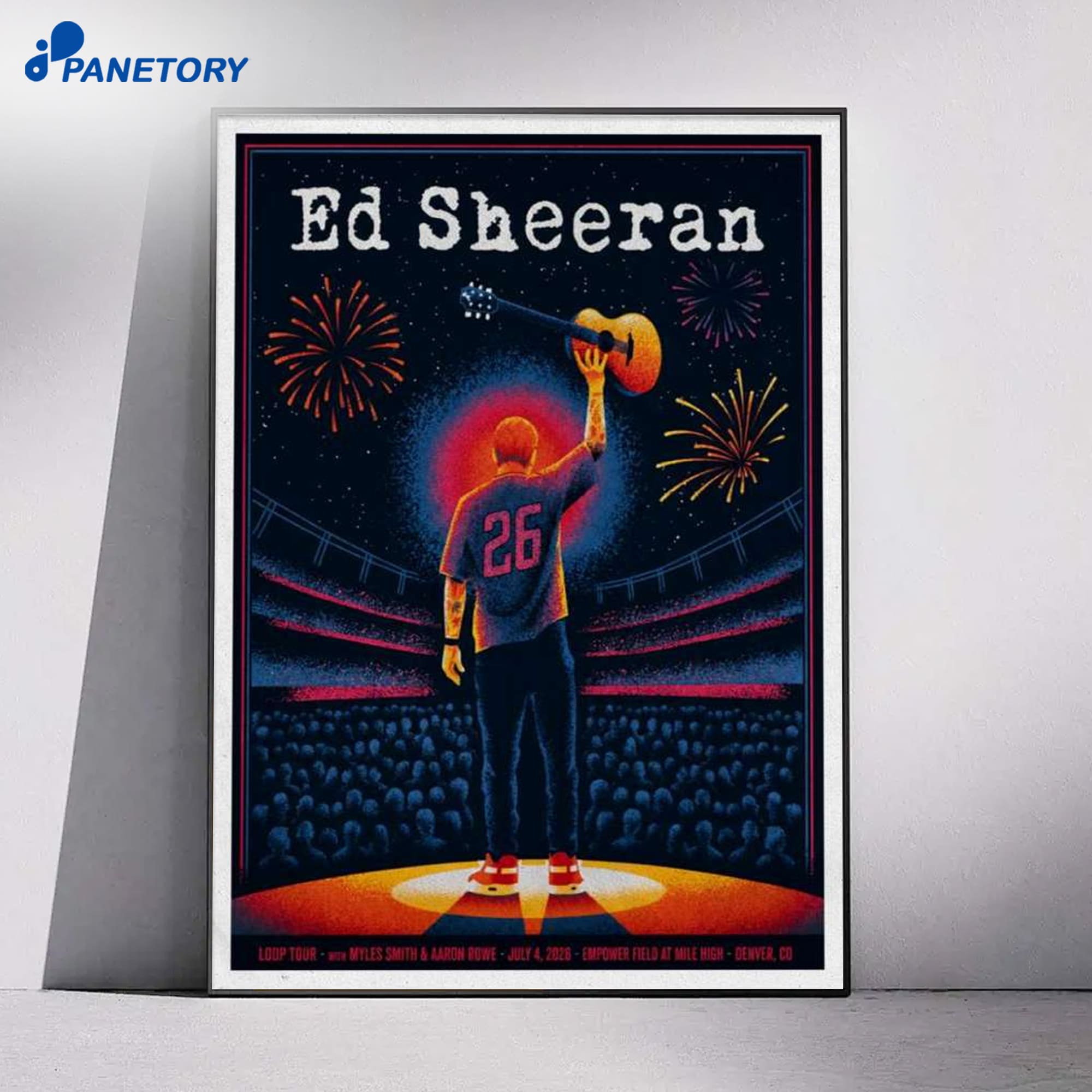 Ed Sheeran Denver Co Edition Jul 4 2026 Poster 4 Ed Sheeran Denver Co Edition Jul 4 2026 Poster 1