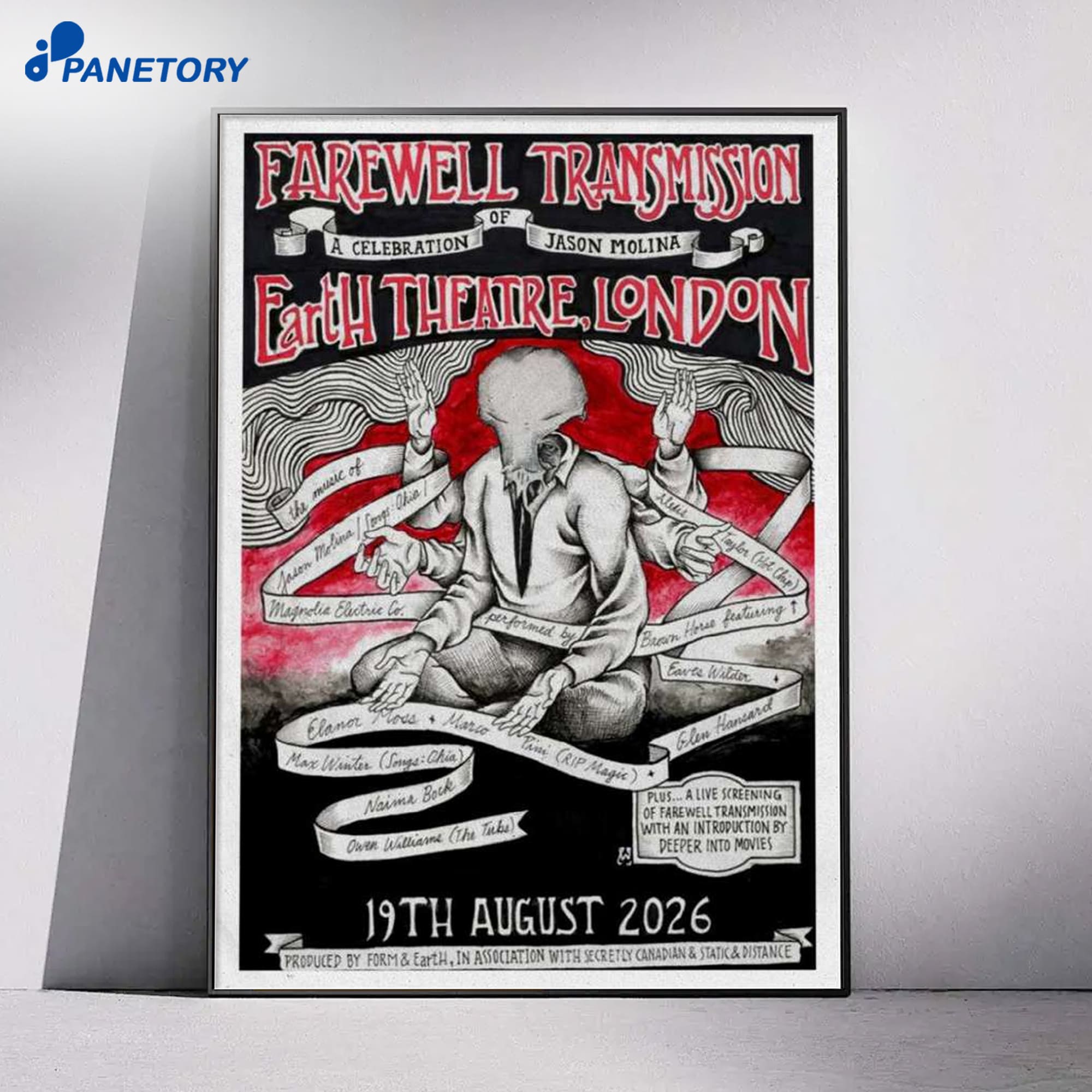 Farewell Transmission Earth Theatre London Event Aug 19 2026 Poster 4 Farewell Transmission Earth Theatre London Event Aug 19 2026 Poster 1