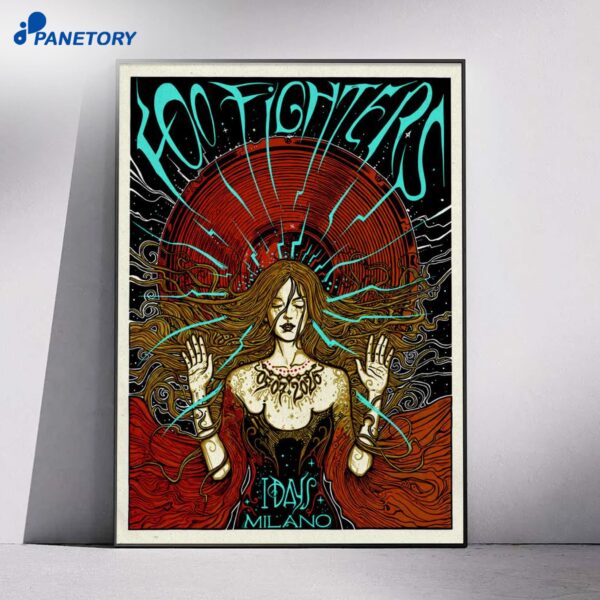 Foo Fighters Milan It Jul 5 2026 Poster