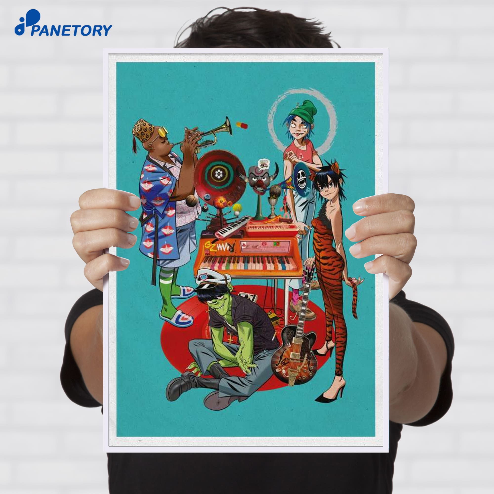 Gorillaz Songmachine Poster Gorillaz Songmachine Poster